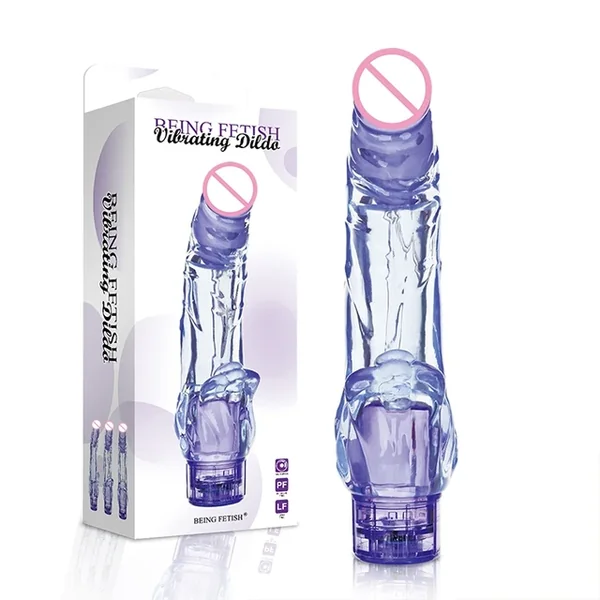 10 Multi Speed Vibrating Dildo