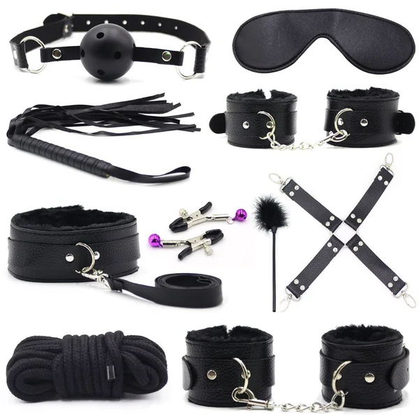 10-Piece Bondage Set – Adult Novelties Portmore | Aura Viibe