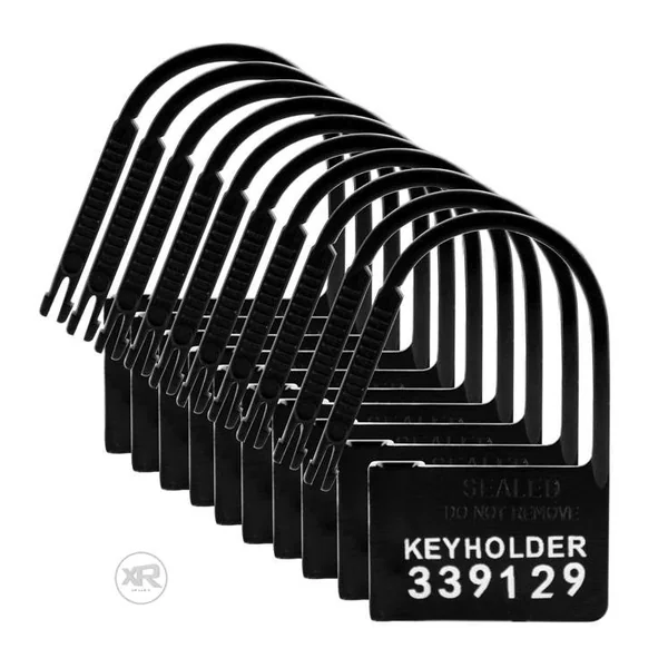 10pk Keyholder Numbered Plastic Chastity Locks