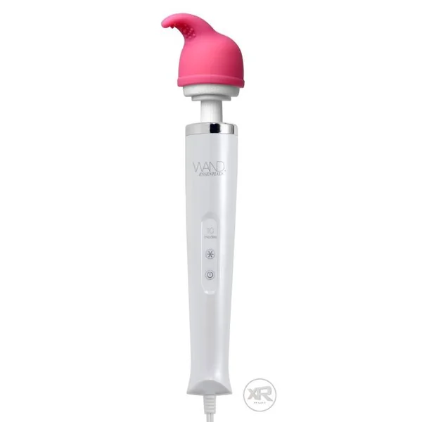 10-Speed Wand Massager with Nuzzle Tip Attachment