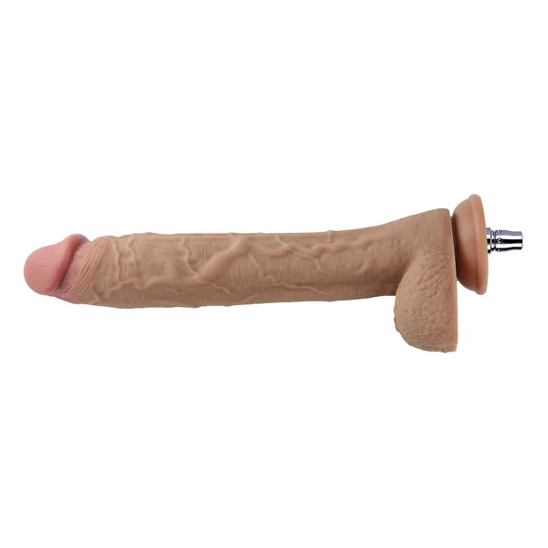 12″ Huge Ultra Realistic Silicone Dildo with Balls – LD13