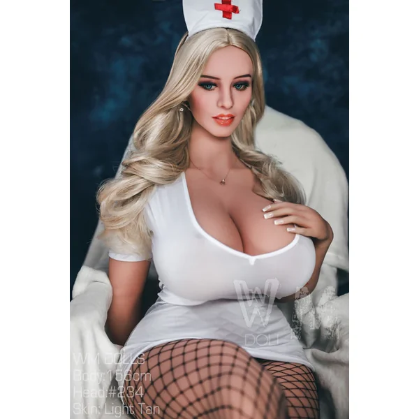 156cm M-Cup Nurse Sex Doll – Realistic TPE Roleplay Love Doll Mariah