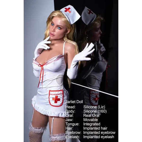 160cm Realistic Nurse Sex Doll – Adela (G-Cup) | Durable Silicone Doll