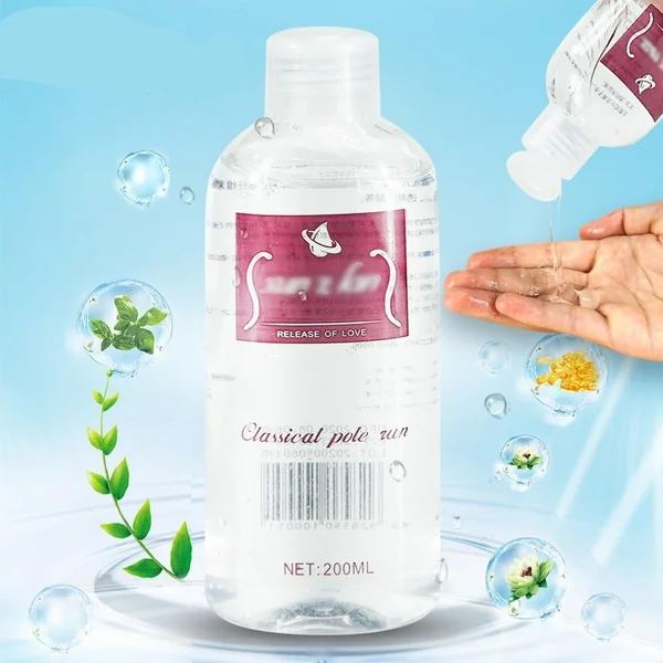 200Ml Water Base Lubricant of Sex Anal Oil ,vagina Gel Intimate Body Spa Massage Oil Japan Av Lube Cream for Adults Masturbation