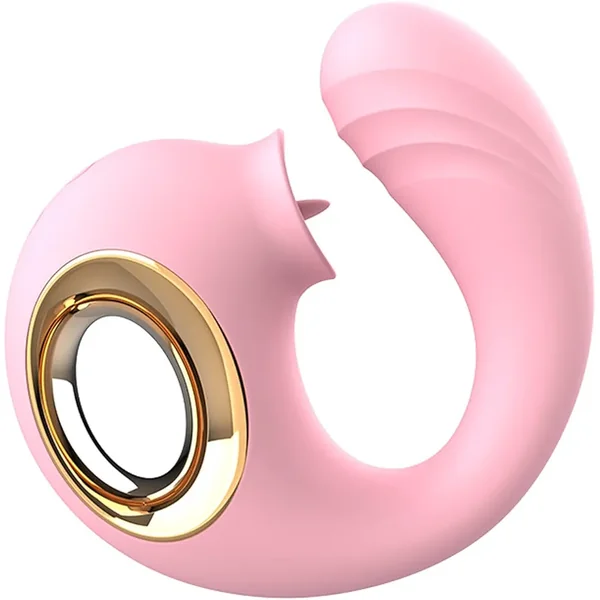 2-in-1 Licking and Vibration Vibrating Egg