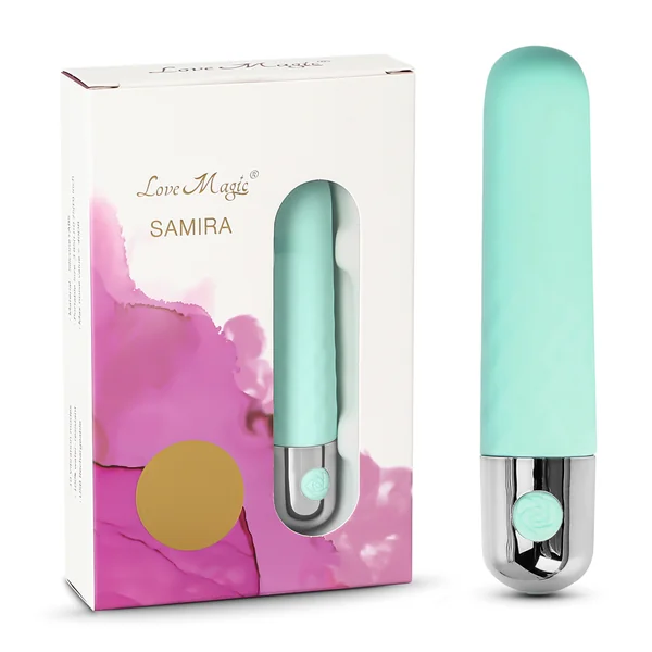 3.8-Inch Silicone Vibrator with 10-Speed USB Recharge