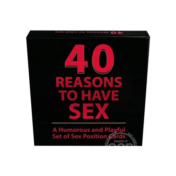 40 Reasons to Have Sex Couples Card Game