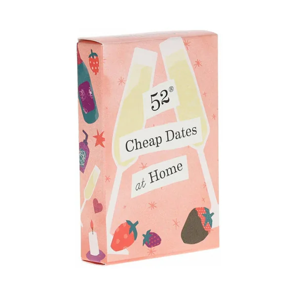 52 Cheap Dates at Home Idea Cards