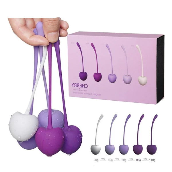 5pcs Set Kegel Balls Bird Shape Vaginal Tightening Ball Pelvic Floor Exerciser Ben Wa Geisha Muscle Shrink Sex Toys for Women