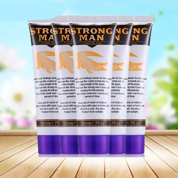 5pcs Strong Man XXL Big Dick Penis Enlargement Cream Male Penis Extender Penis Extender Erection Enhancer Increase Growth Cream