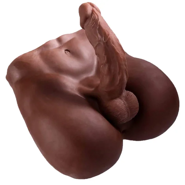 6.5 inch Cock and Ass - African American Black