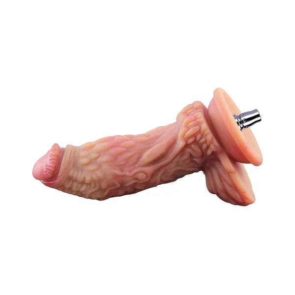 6.7“ Dual Layered Platinum Silicone Dinosaur Dildo – LD08