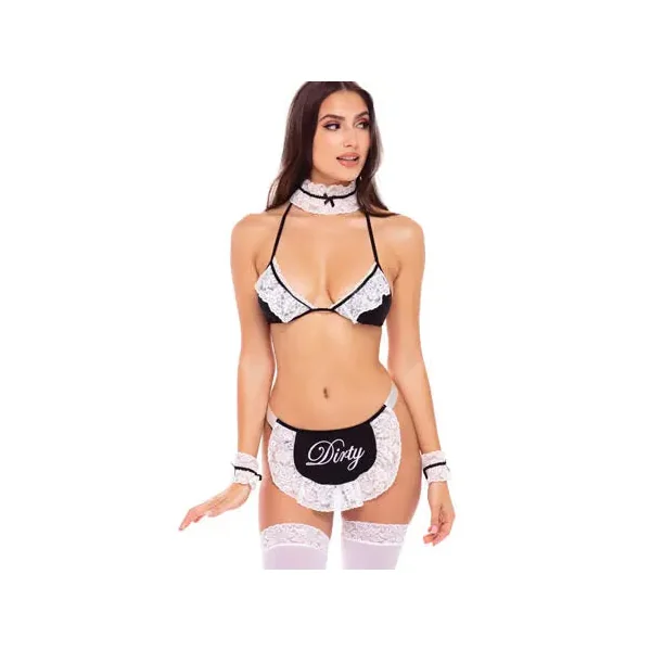 6 Piece Dirty Maid Sexy Set