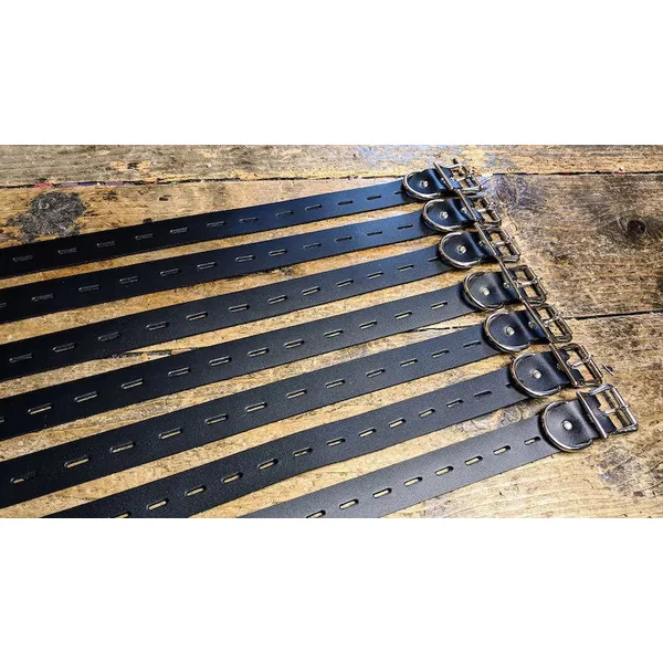 7 Piece Lockable Bondage Belt Set