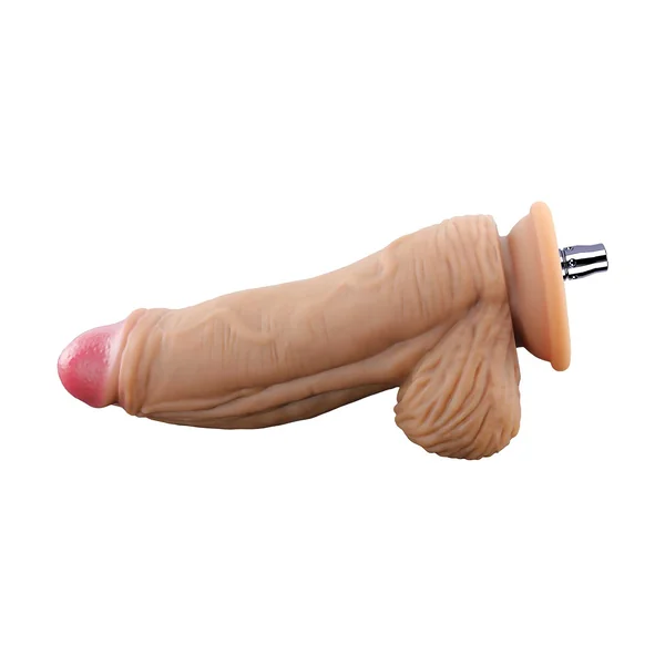 8.9“ Gigantic Size Dual Density Realistic Dildo Attachment with Balls – LD04