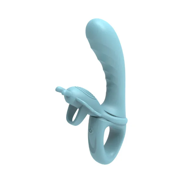 Adam & Eve Couples Butterfly Play Set Multi-Use Detachable Vibrators With G-Spot And Finger Vibrator