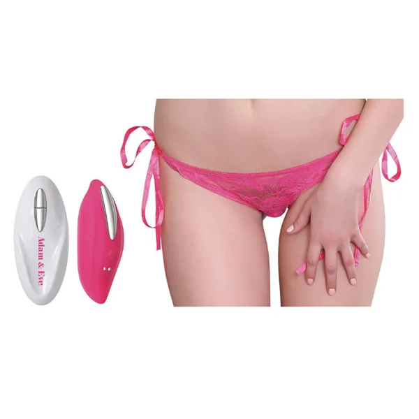 Adam & Eve Eve's Rechargeable Vibrating Panty Vibe with Remote And Adjustable Panty