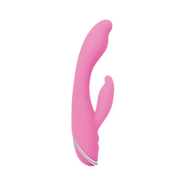 Adam & Eve G-Gasm Battery Operated Rabbit Vibrating Curved Dual Stimulator