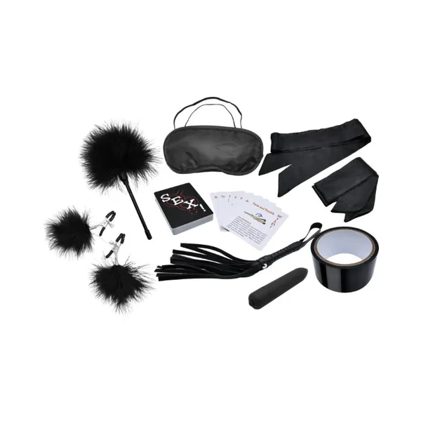 Adam & Eve Midnight Moods Collection 10 Piece BDSM Exploration Set