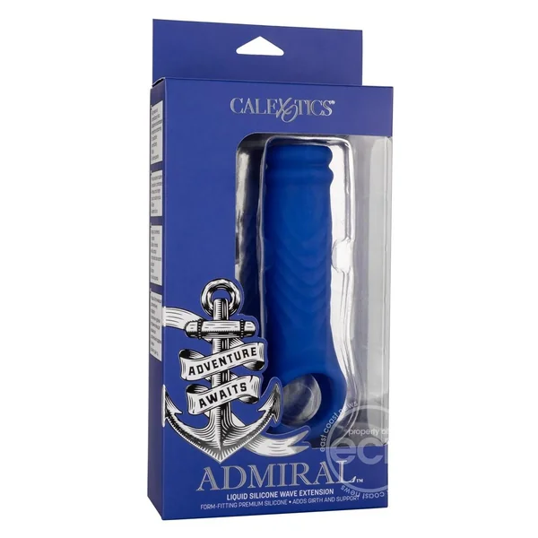 Admiral Liquid Silicone Wave Extension - Blue