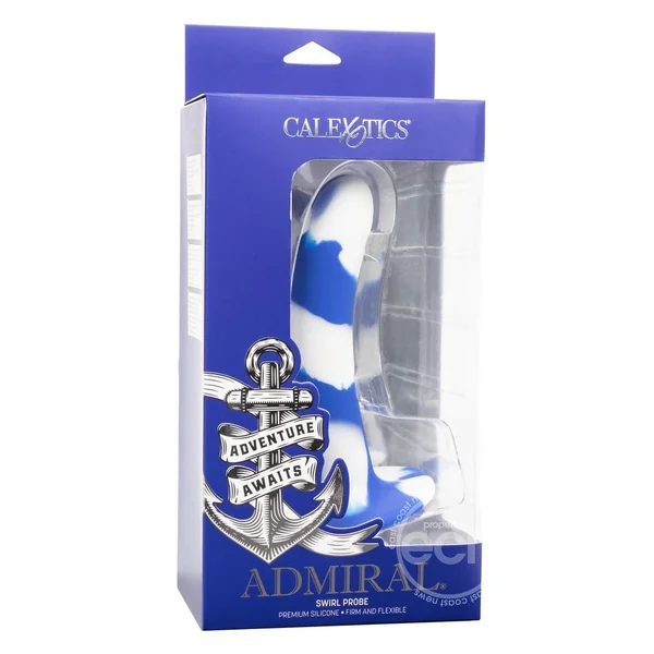 Admiral Silicone Swirl Probe - Multicolor