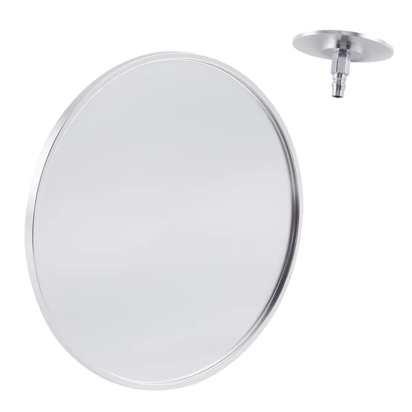 Adult Men’s Sex Toy Attachment for Sex Machine Gun Device with Quick Air Connector or Hand-Held Use, Male Masturbator Stroker Pocket Vagina, Realistic Skin Feel (Suction Cup) 3.9" Suction Cup-Silver