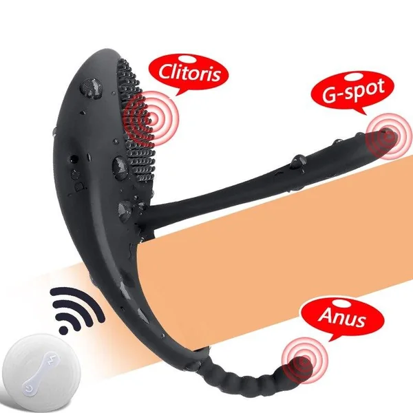 Adult Sex Toys Wireless Remote Penis Ring Vibrator Male Delay Ejaculation Clitoris Stimulator Cock Ring Couple Sex Porducts shop