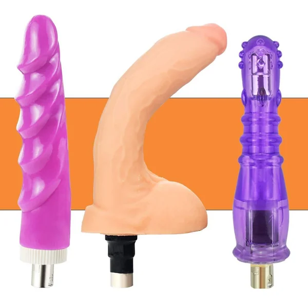 Adult Thrusting Massage Machine Attachments,Premium Accessories for Connector Thrusting Machine,Multi-Size Adult Massage Toys for Women