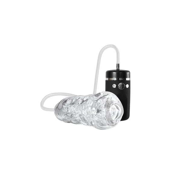 A&E VIBRATING & SUCKING STROKER