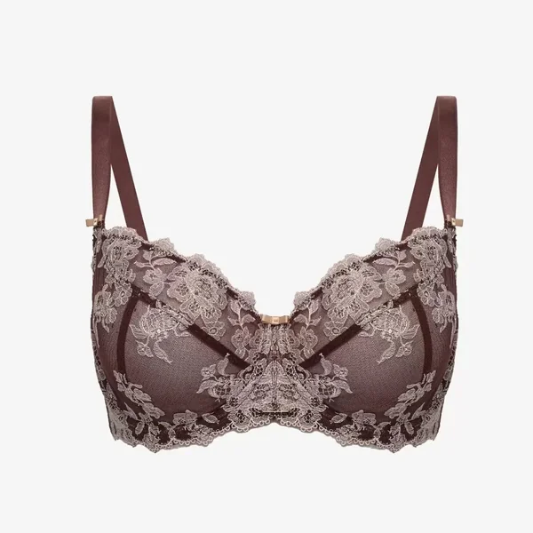 Ajour Plaisant Balconnet Underwired Non-padded Bra