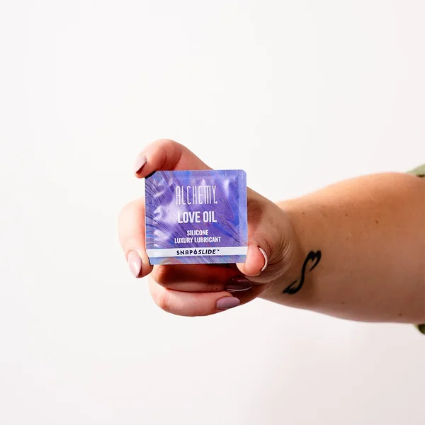 Alchemy Love Oil Snap + Slide Silicone Lube 16ct.