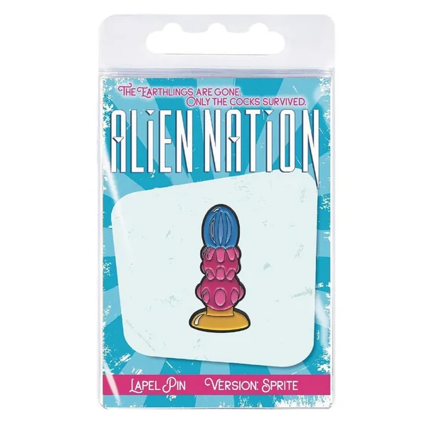 Alien Nation Enamel Pin - Sprite