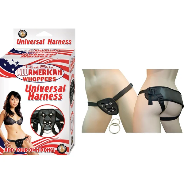 All American Whoppers Universal Harness - Black