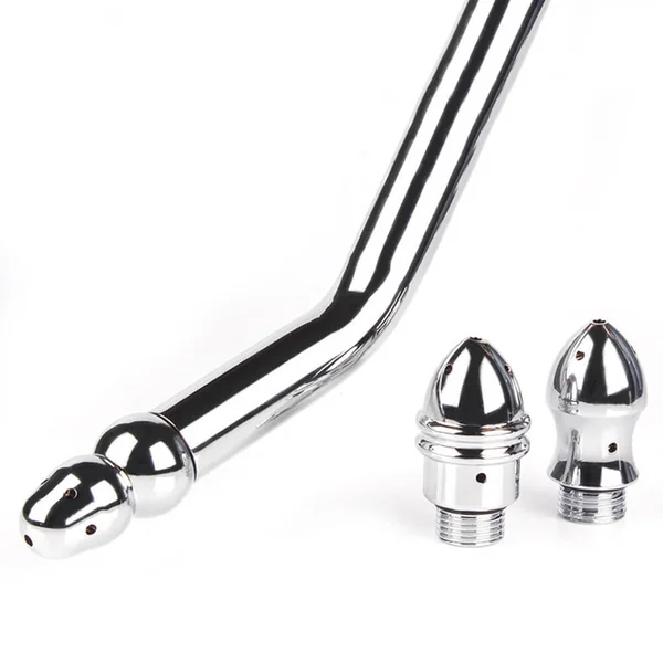 Aluminium Shower Enema Kit – 3 Nozzle Attachments