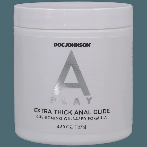 A-Play - Extra Thick Anal Glide - Cushioning Oil-Based Formula - 4.5 oz (127 g)