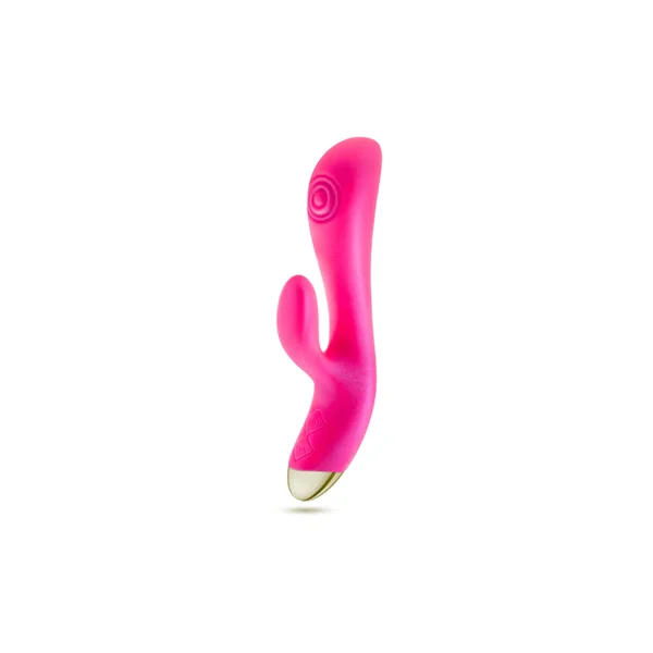 Aria Pleasin' AF Rechargeable Pulsating Shaft Dual Stimulating Rabbit Style Vibrator