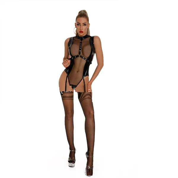 Armband Bondage One Piece Women’s Lingerie Socks Set