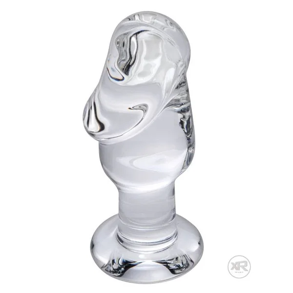 Asvini Glass Penis Butt Plug