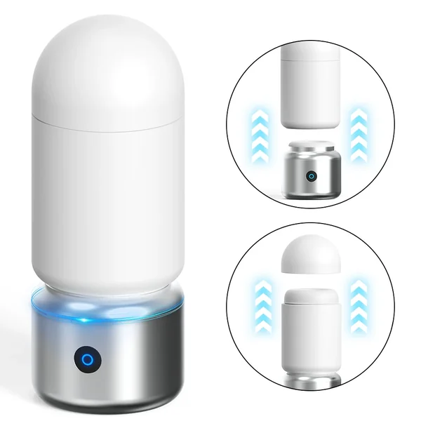 Automatic Transparent Training Cup – 9-Mode Suction & Vibration | Male Masturbator for Endurance & Pleasure