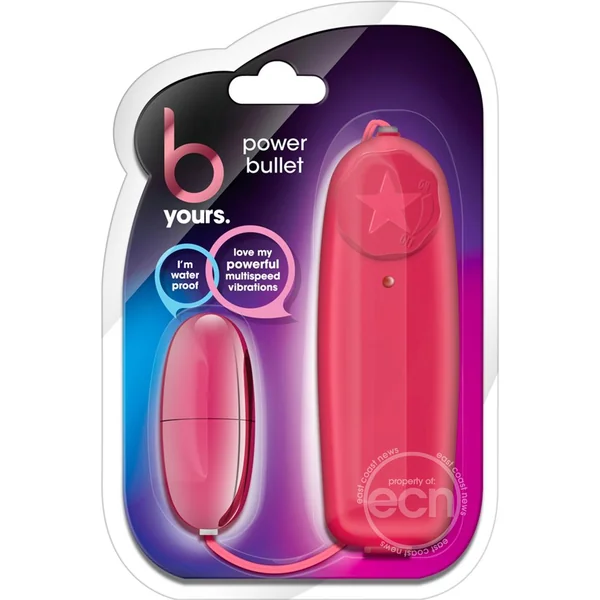 B Yours Power Bullet with Remote Control - Cerise