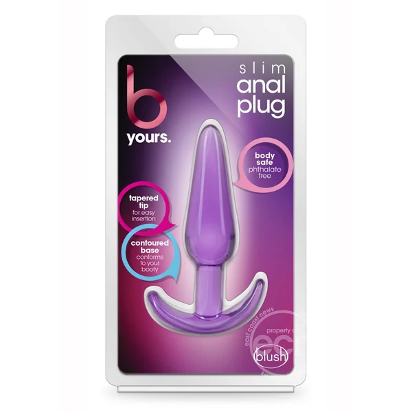 B Yours Slim Butt Plug - Purple