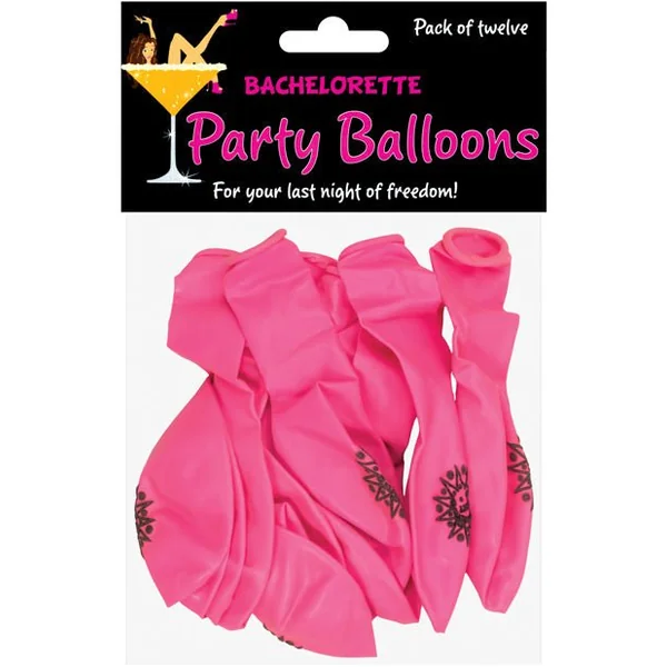 Bachelorette Party Balloons 12-Pack