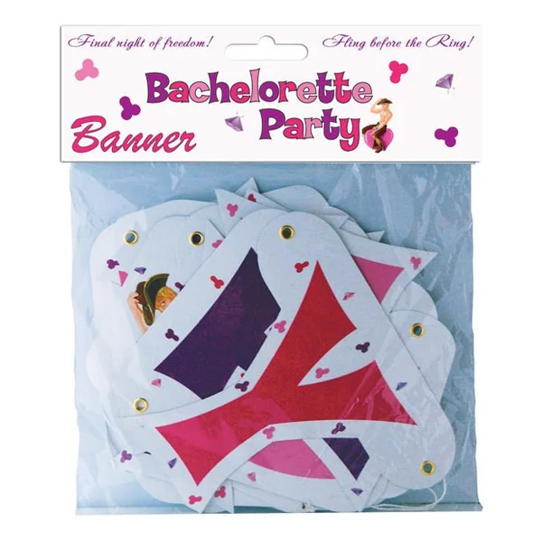 Bachelorette Party Letter Banner