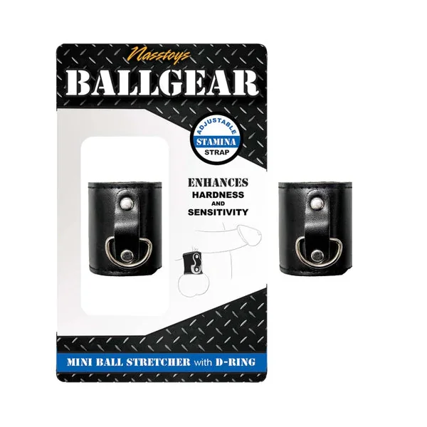 Ballgear Mini Ball Stretcher With D-Ring Black