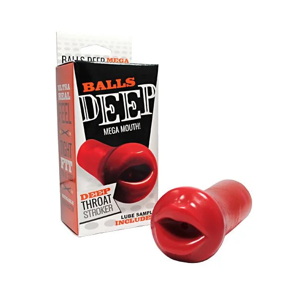 Balls Deep Mega Mouth Stroker