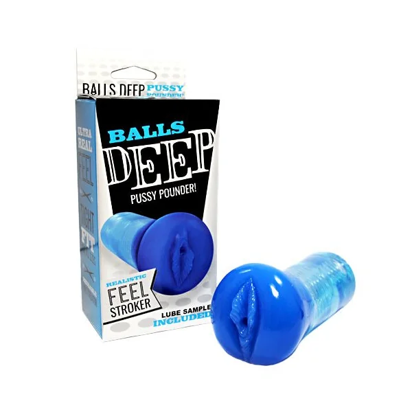 Balls Deep Pussy Pounder Male Stroker