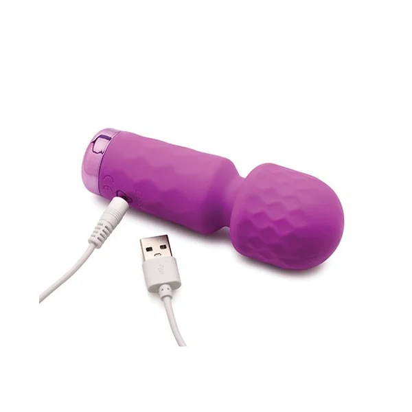 Bang! 10X Mini Silicone Wand - Purple