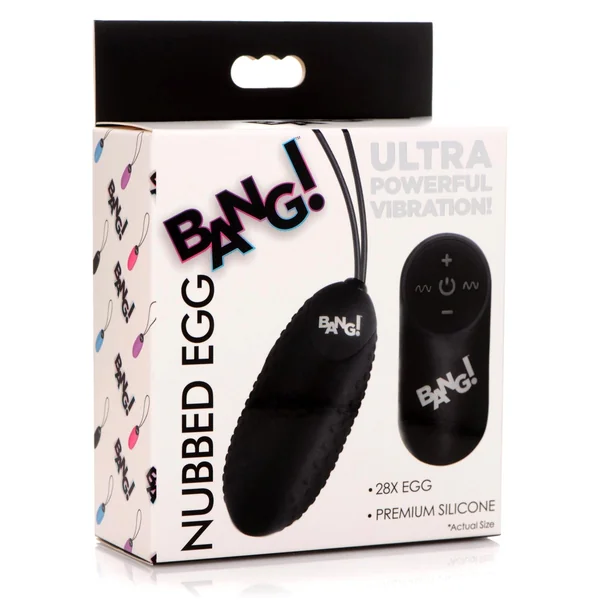 Bang! Textured Silicone Egg Vibrator