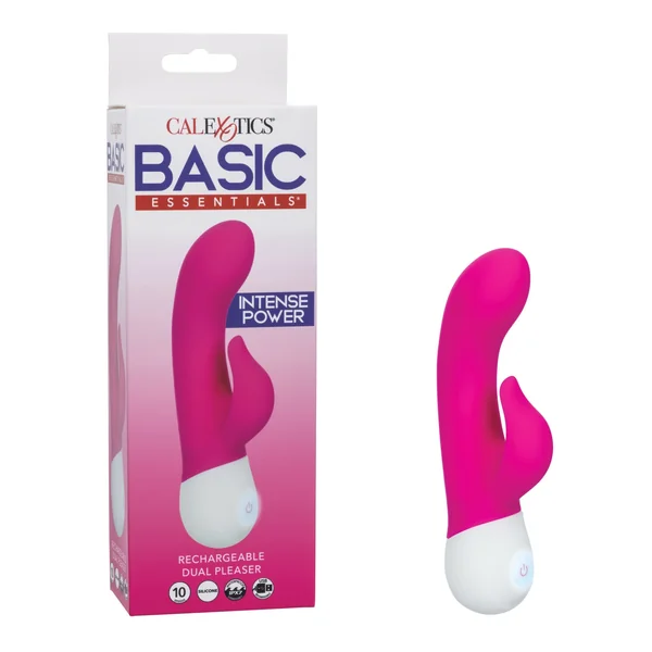 Basic Essentials Rechargeable Dual Pleaser