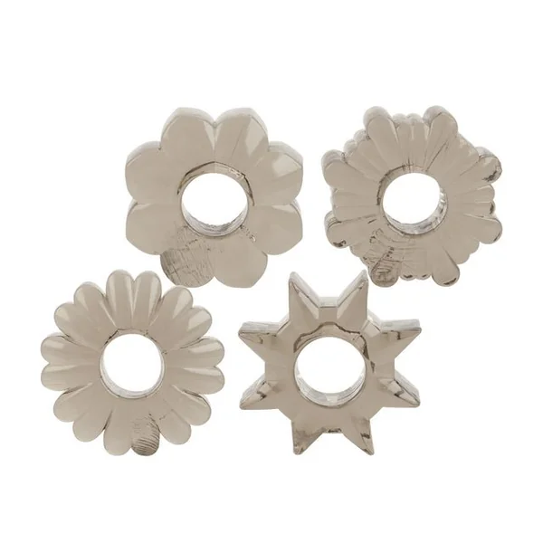 Basic Essentials Rings - Set Of 4